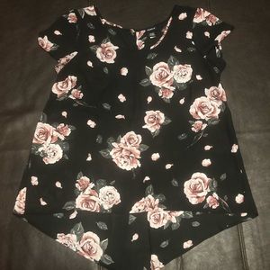 torrid Hi-Low Flowy Floral Blouse